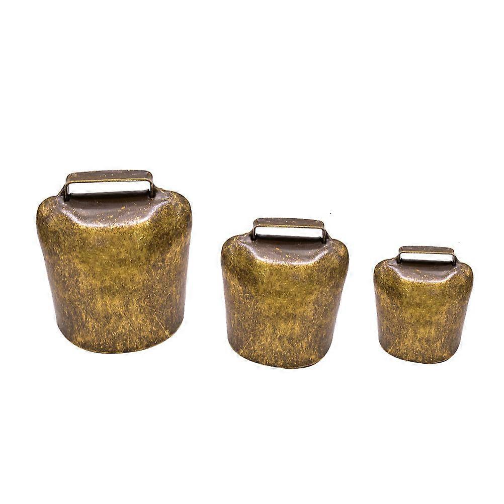 Schafglocken-Anhänger, goldene Glöckchen, 2 Stück