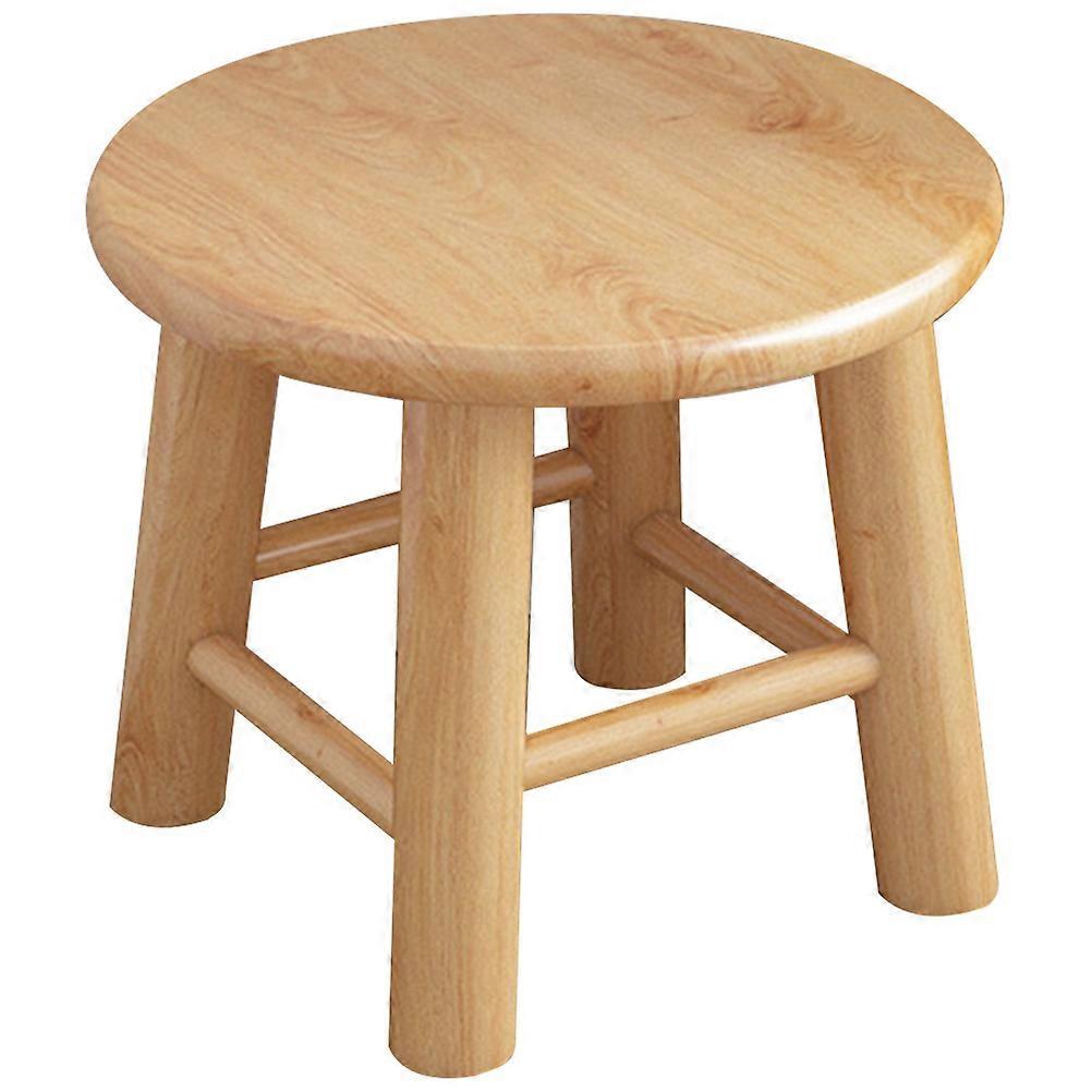 Shoe Fitting Stool Children Step Stools Multi Purpose Use Home Use Khaki 1Set