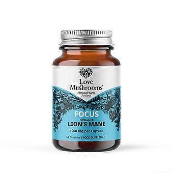 Love Mushrooms Lions Mane -kapselit 60 kapselia - 4000 mg