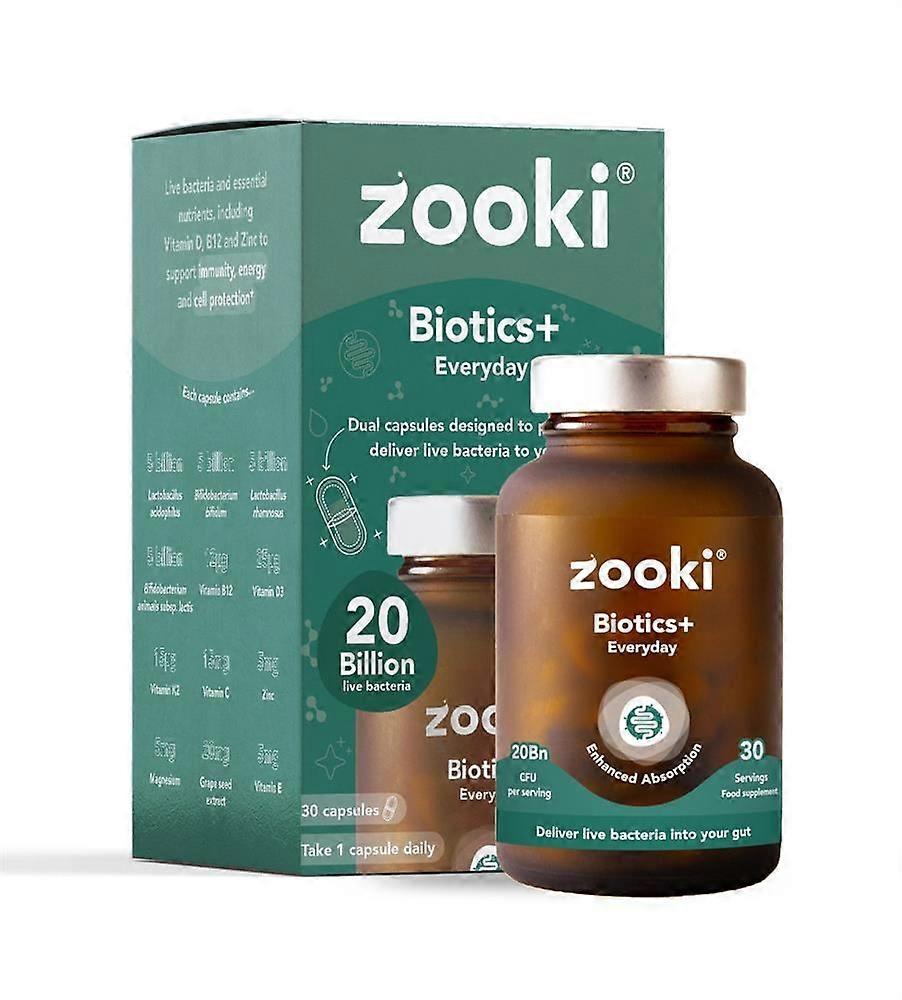 Zooki Biotics+ Everyday 30 capsules