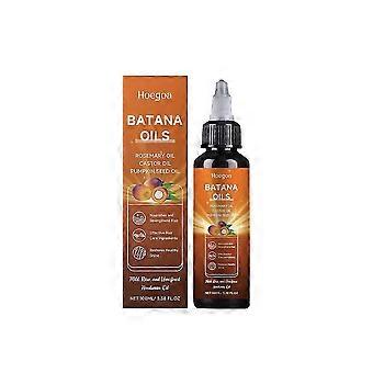 Batana Oil for Hair Growth, 4-in-1 Pure & Unrefined Honduran Oil with Rosemary, Castor, Pumpkin Seed Oil, Nourishes, Strengthens, Promotes Healthy Hai
