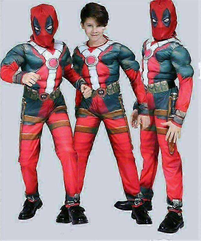Deadpool-Brust-Outfit-Kostüm E