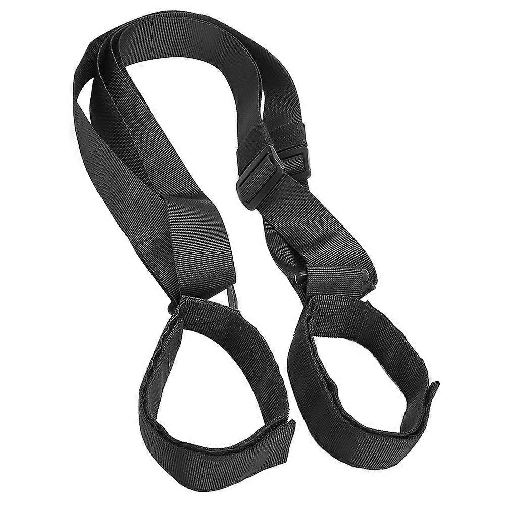 Practical Snowboard Carry Strap Adjustable Harness for Carrying 7Pcs