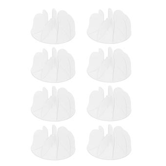8pcs Plastic Fan Blades For Hair Dryer Repair Replacement Fan For Hair Dryers Hair Dryer Fitting Plastic Fan For Hair Dryers Hair Dryer Repair Supplie