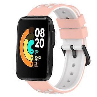 Two-Color Silicone Watch Band For Xiaomi MI Watch Sport