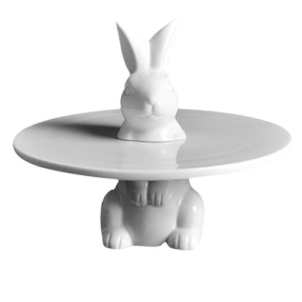1pc Bunny Shape Cake Stand Fruit Serving Stand Dessert Cookie Storage Rack