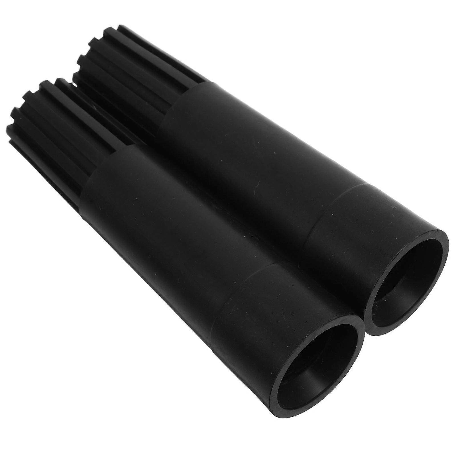 2pcs  Broom Extension Pole Adapter Tips Plastic Threaded Handle Tips End Adapter For Mop