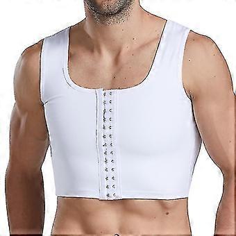 Men Gynecomastia Shaper New Slimming Chest Control Boobs Shapewear Undergarments Stomach Girdles Hook Control