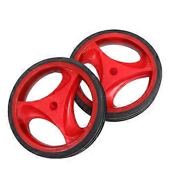 Children Bike Auxiliary Wheel Durable for Support 1Set Red Color