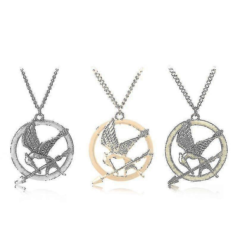Jogos Vorazes Mockingjay Colar 3pcs-