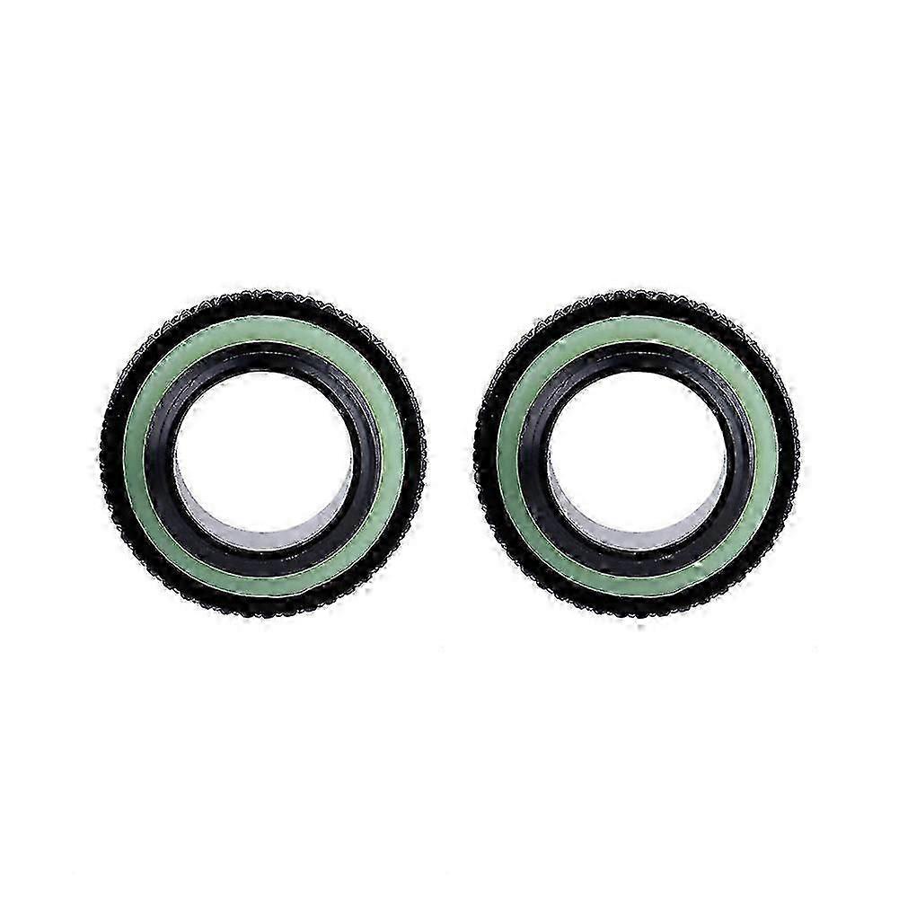 2Pcs Water Cooling Dual External Thread Hose Adapter Compression Fitting SD