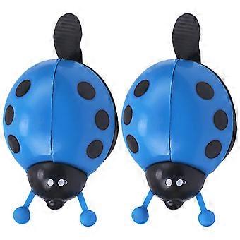 Sonnette de vélo en plastique coccinelle, lot de 8 accessoires sûrs et résistants
