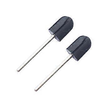 Grinding Head Polisher Nail Drill for Nail Polishing with 2Pcs Set