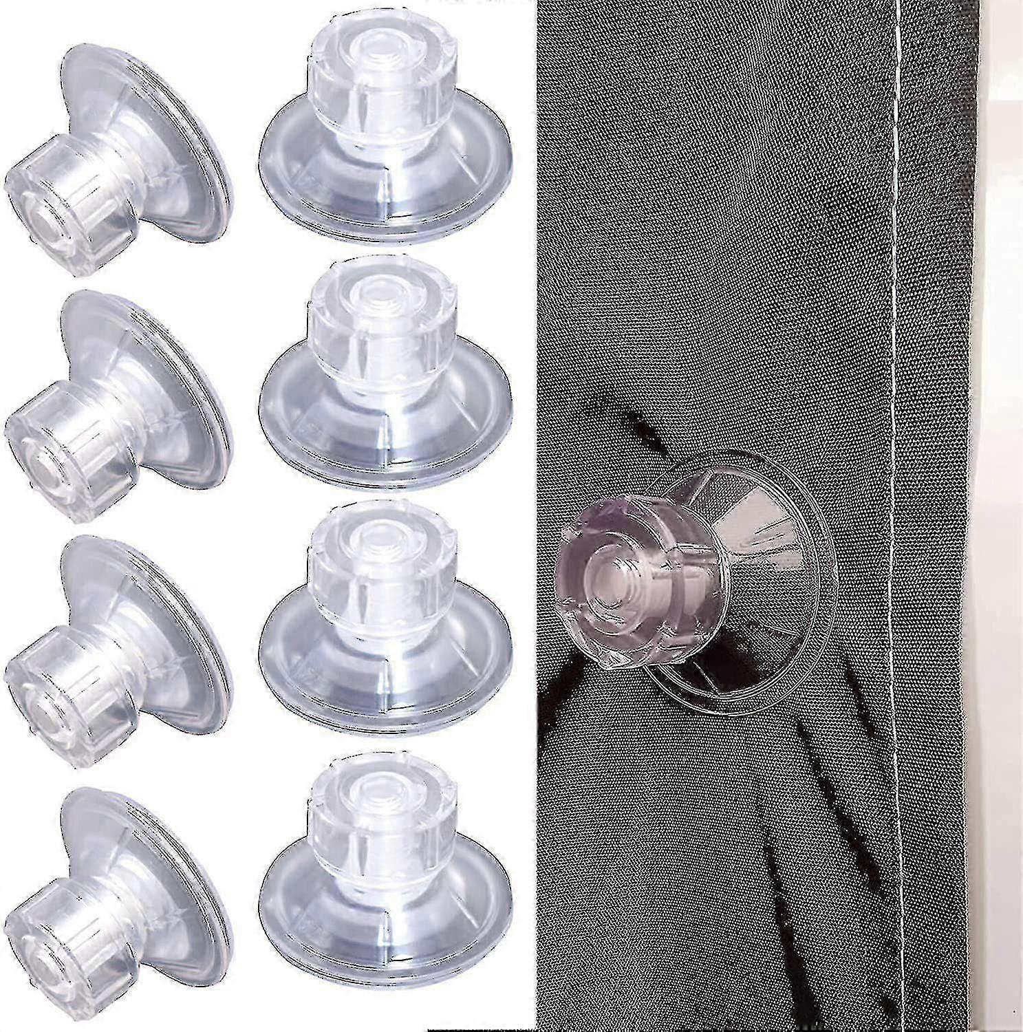 10pcs High-grip Awning Suction Cups Fixing Pads Van Side Fix Kit