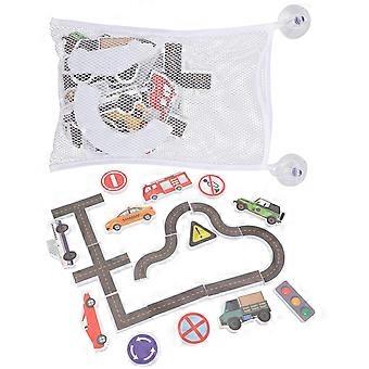 1 Set Magnetic Puzzle Toy Kids Transportation Jigsaw Early Education Puzzle