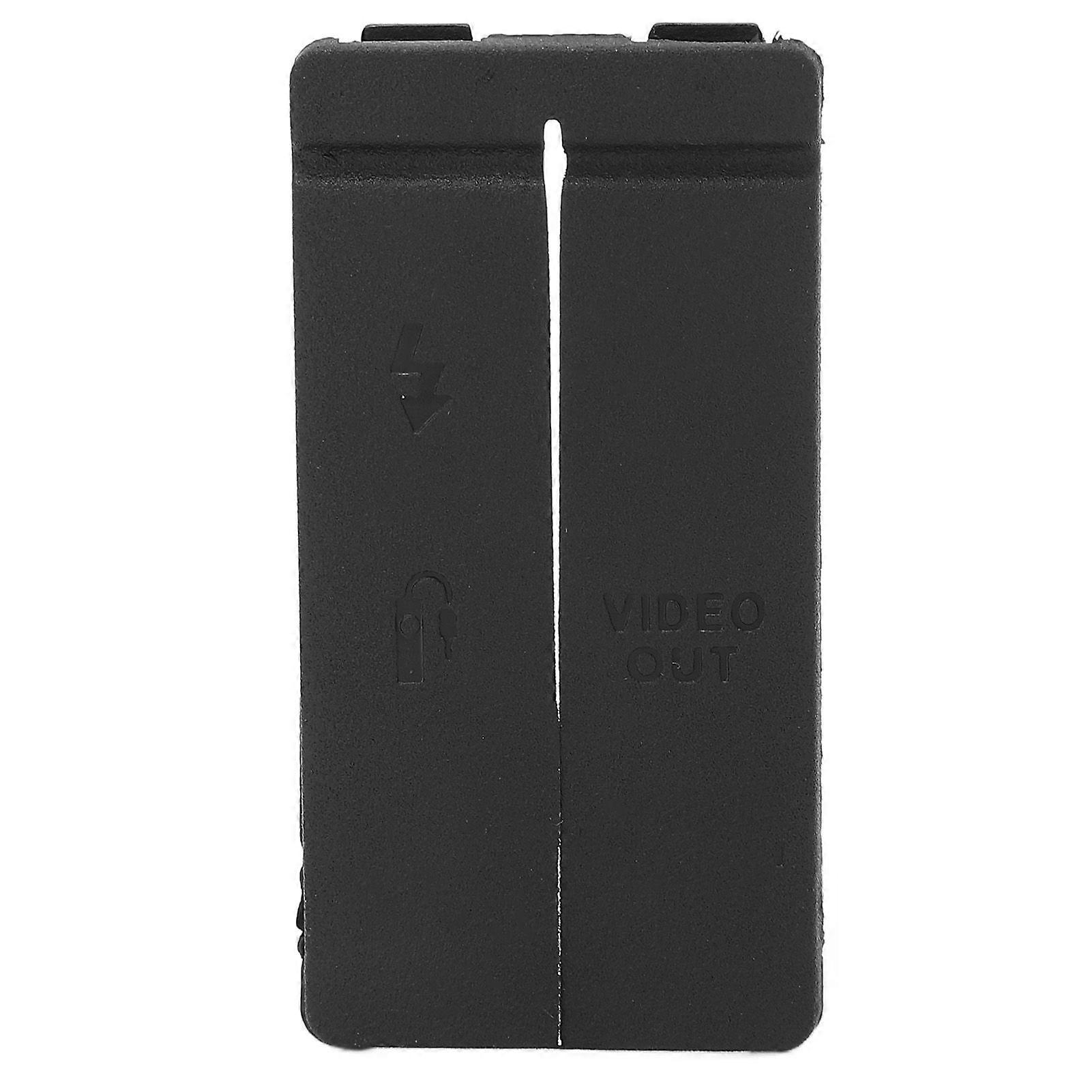 Rubber Camera Data Interface Protective Cover Dustproof Video Output Interface Cover Lid Compatible With 50D