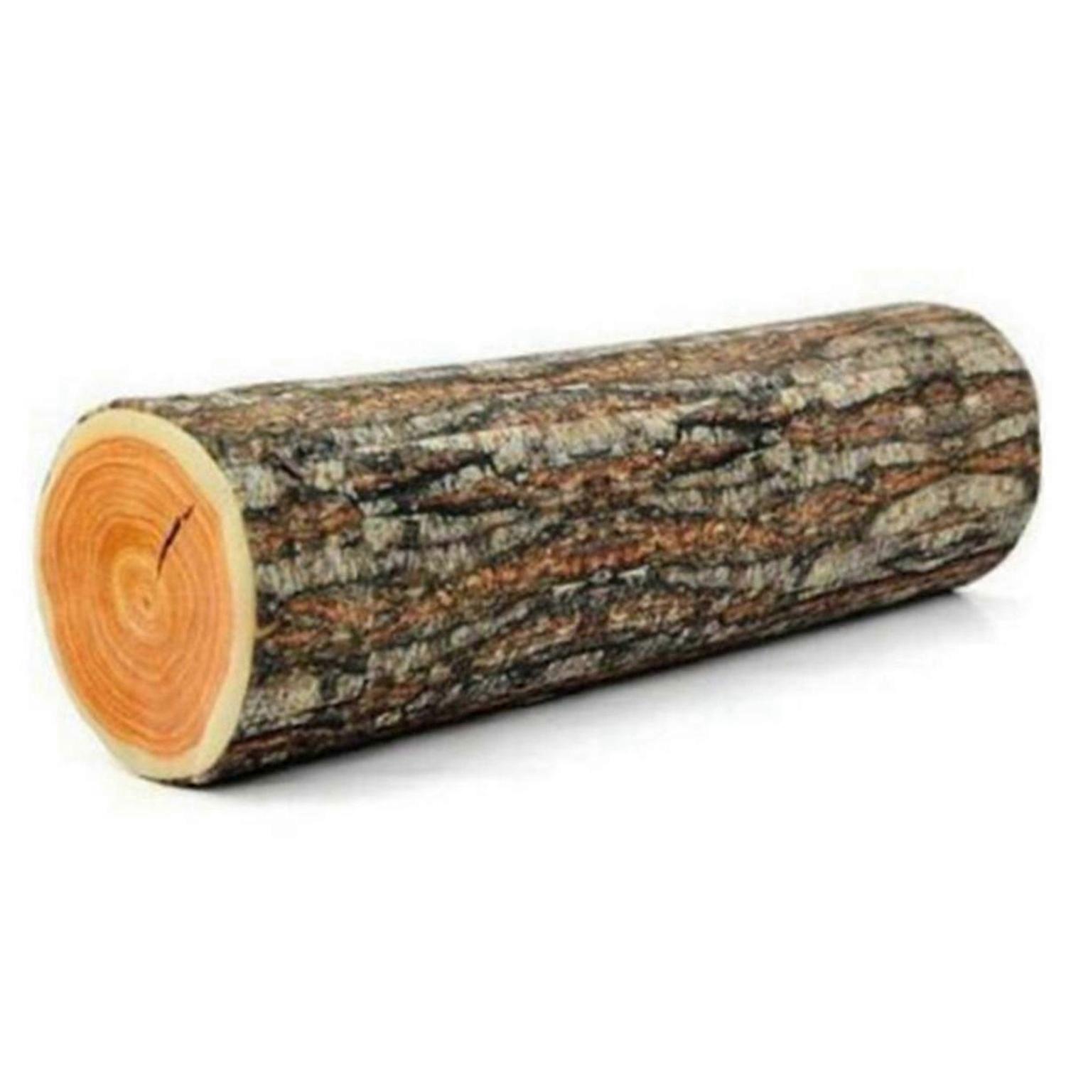 , Comfortable Log , Interesting and Cute Tree Trunk , Simulation Cushion Decorations