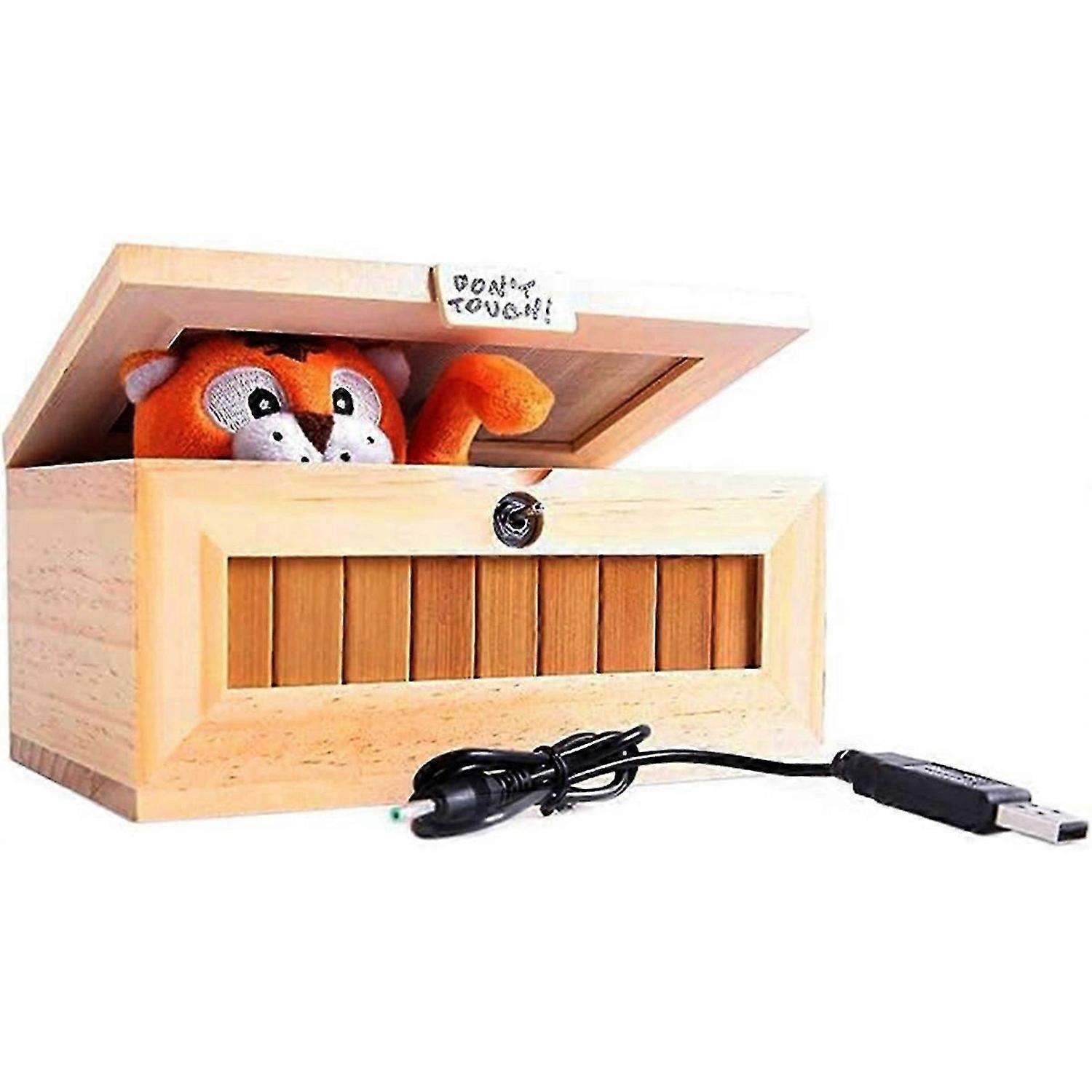 A2-Don'T Touch Useless Box Gag&Practical Joke Decorative&Endless Fun