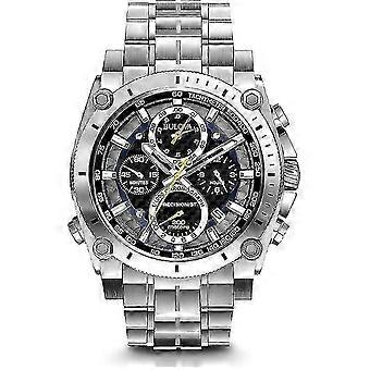 Herren Icon Hochpräzise Quarz-Chronographenuhr, gebogenes Mineralglas, 300m wasserdicht, kontinuierlich geschwungener Sekundenzeiger, Leuchtmarkierungen