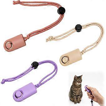 Pet Training Clicker With Wrist Strap, Dog Behavior Training Tool, Portable Puppy Obedience Trainer, Multiple Color Options