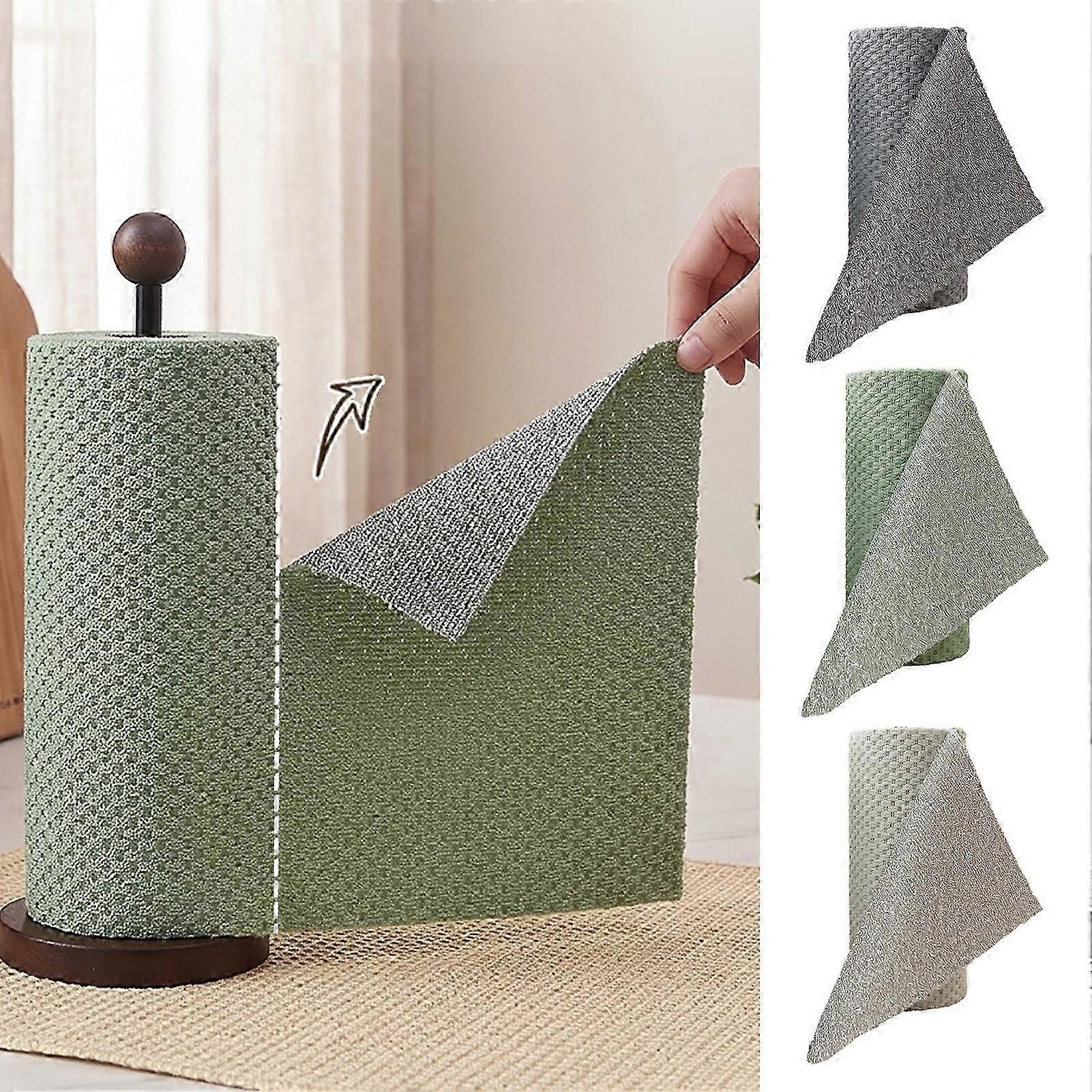 Microfiber Cleaning Towels  Tearable Double Sided  for Kitchen & Surface Cleaning