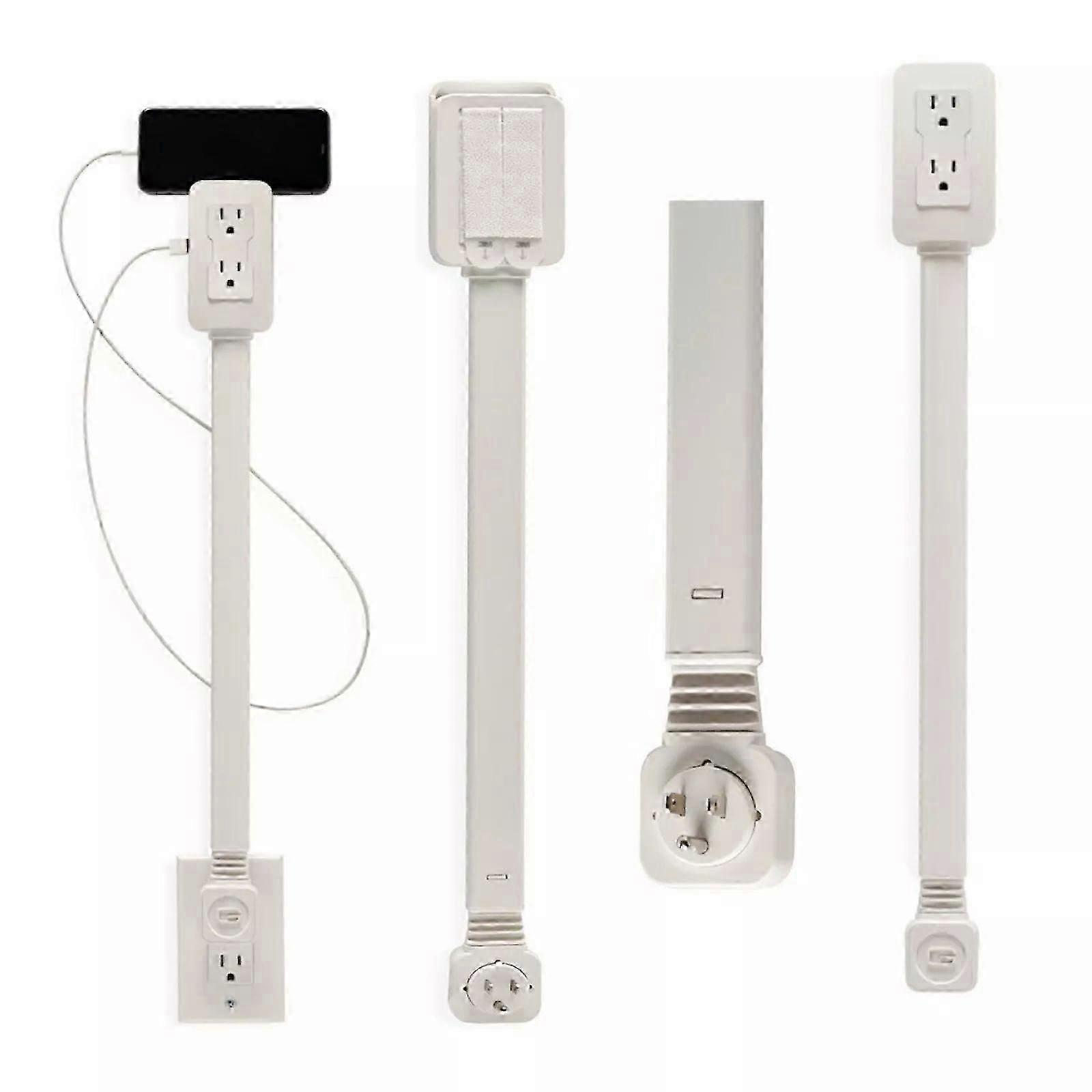 Sofa headboard power socket extender for electrical outlets