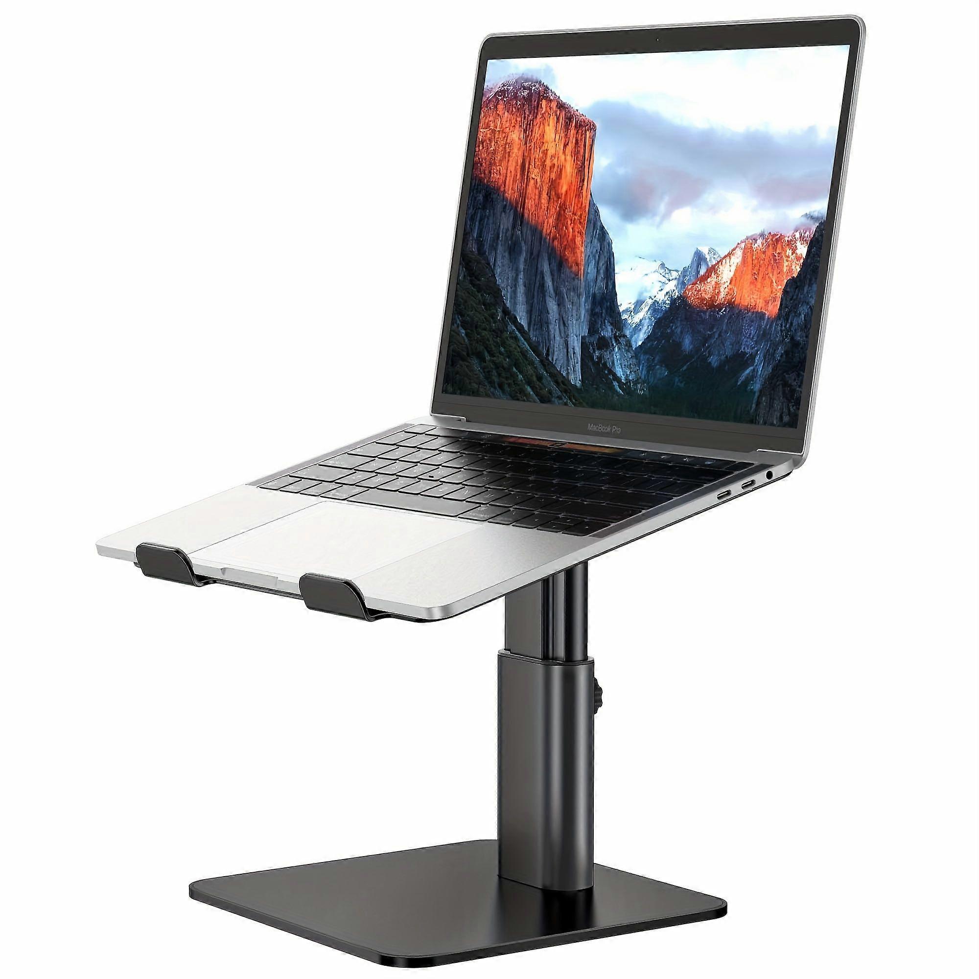 Adjustable Laptop Stand, Ergonomic Notebook Riser Holder, Compatible with 10-15.6" Laptops