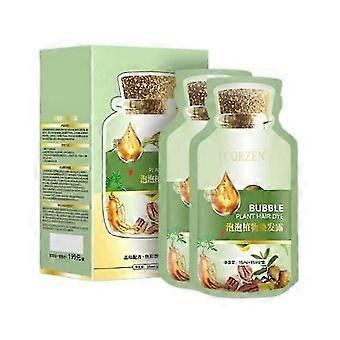 2024 New Pure Plant Extract For Grey Hair Color Bubble Dye Bubble Hair Dye