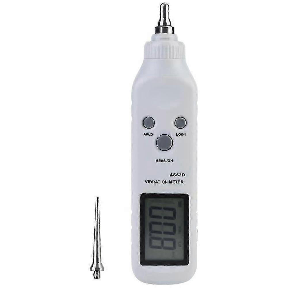 Digital Vibrometer Pen, High Sensitivity, with Long & Short Probes, LCD Backlight