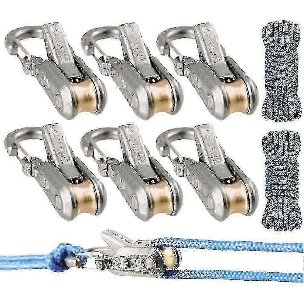 Roller-Enhanced Paracord Tensioner Set