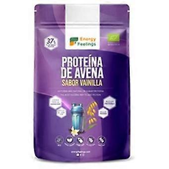 Eco vanilla flavored oat protein 500 g of powder