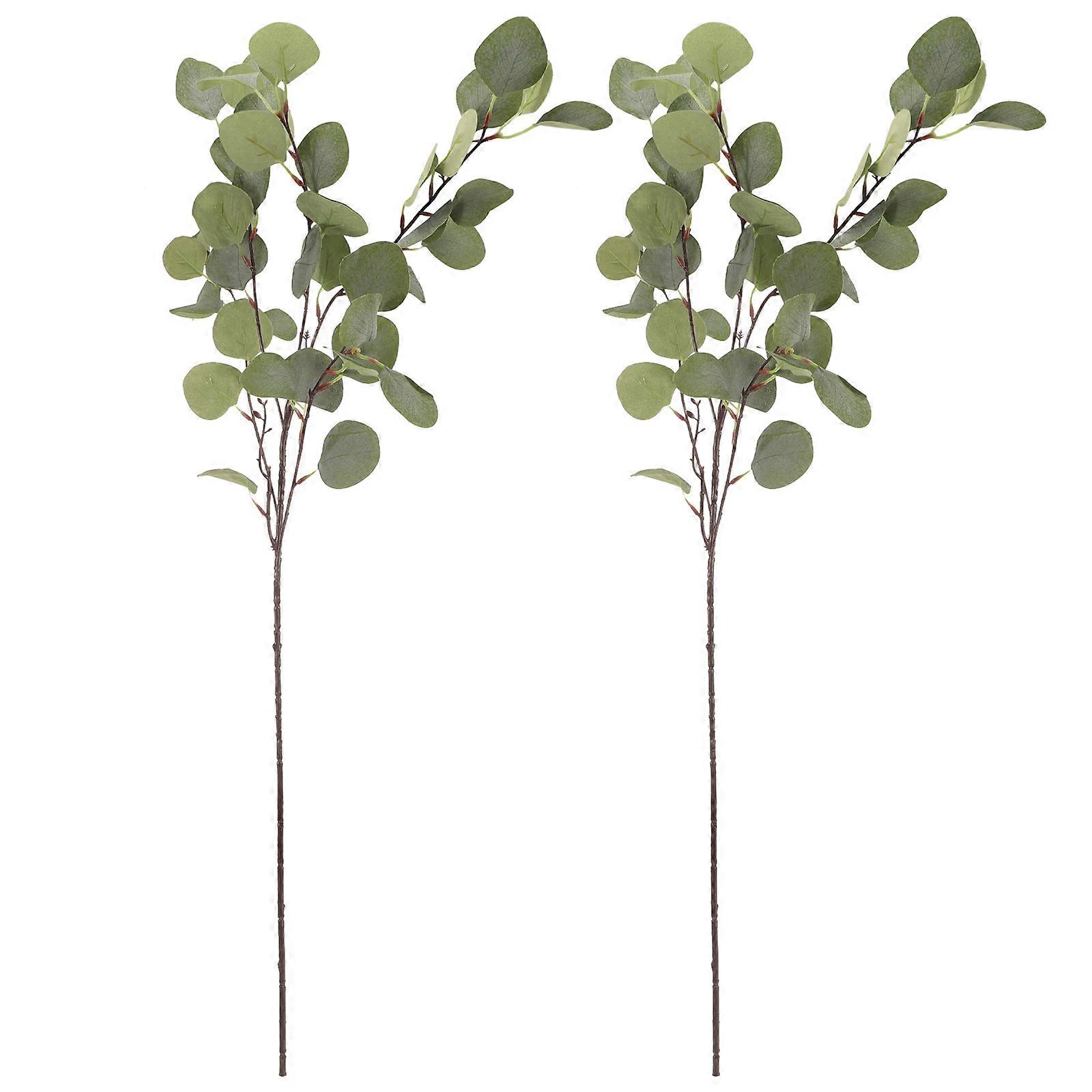 Plant Wedding Decor Artificial Eucalyptus Robusta Bundle for Decoration 2Pcs