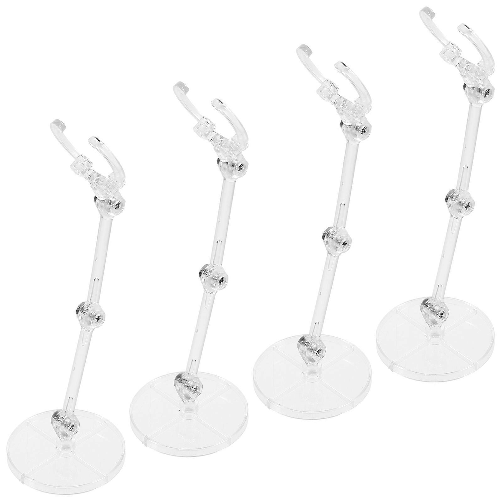Plastic Model Stand for Action Figure Display Holder 16Pcs Set