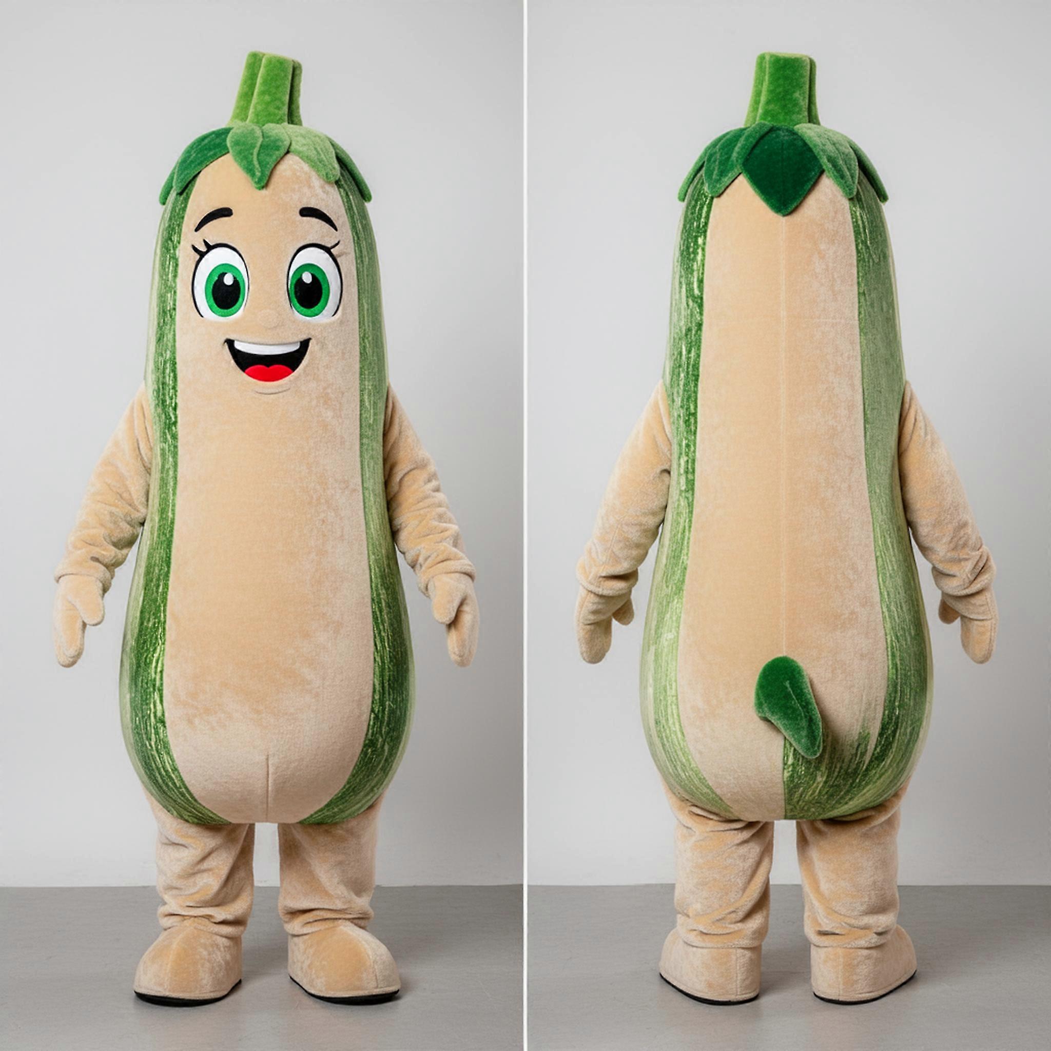 MASTICOT Beige Rounded Zucchini Mascot