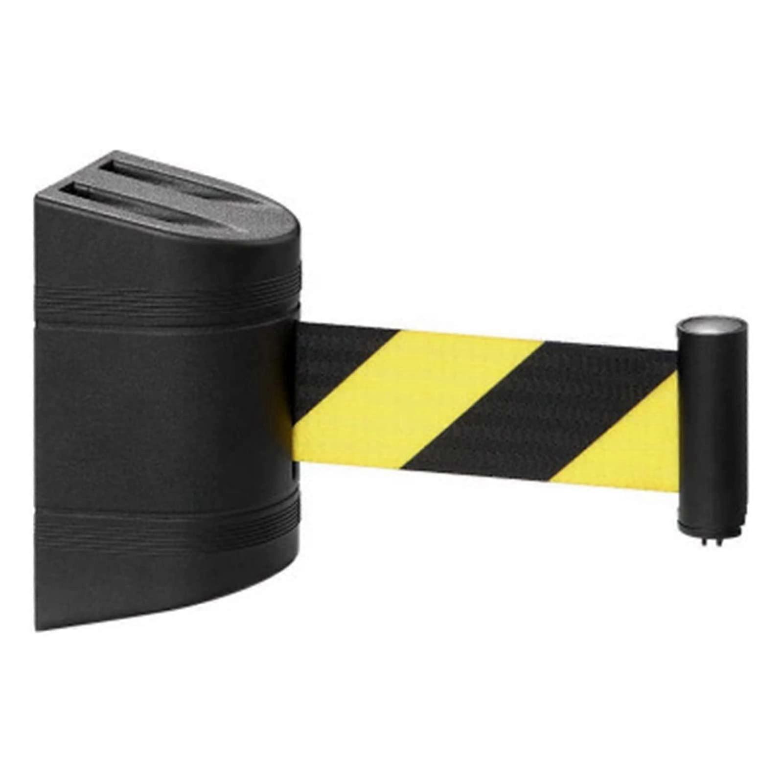 Wall Mounted Retractable Belt Barrier 5m for Quick Access Control and Crowd Queue Management