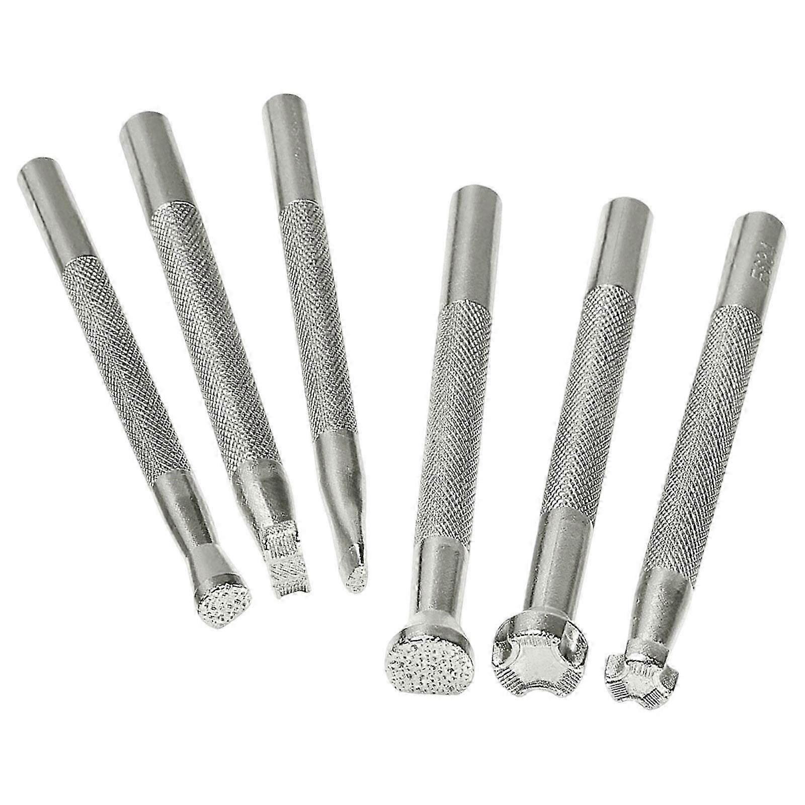 6Pcs Beginner-Friendly Leather Stamping Set