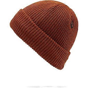 Men's Volcom Mens Sweep Lined Beanie / Burnt Orange / ONE