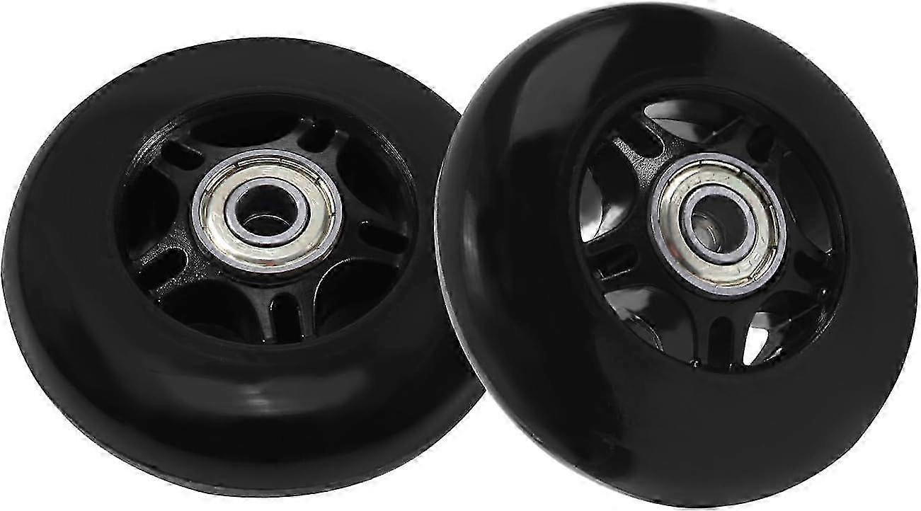 76mm x 24mm Wheels Replacement, 2pcs Luggage Suitcase Replacement Wheels