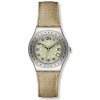 Swatch Temerity Watch for Unisex Analog Quartz with Nylon YLS4002 Bracelet