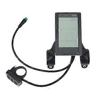 S830 24V 36V 48V Lcd Display Screen for Electric Bicycle Ebike Meter Panel Universal with USB Cycling Parts,Waterproof-JNNJV