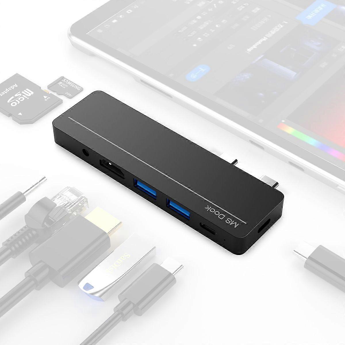 USB-C Docking Hub with Ethernet for Surface Pro 9/8/X