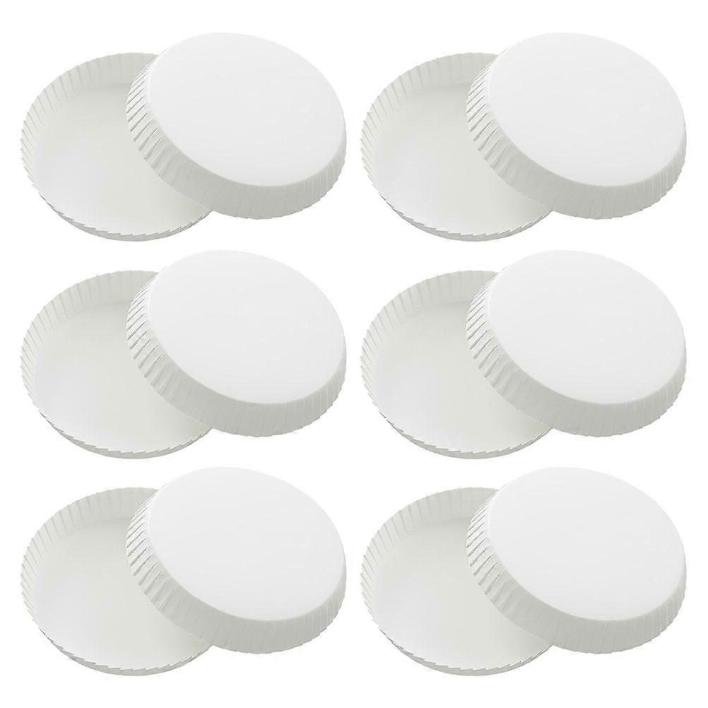 Disposable Paper Cup Lids with 50Pcs Paper Covers compatible with Drinks Use