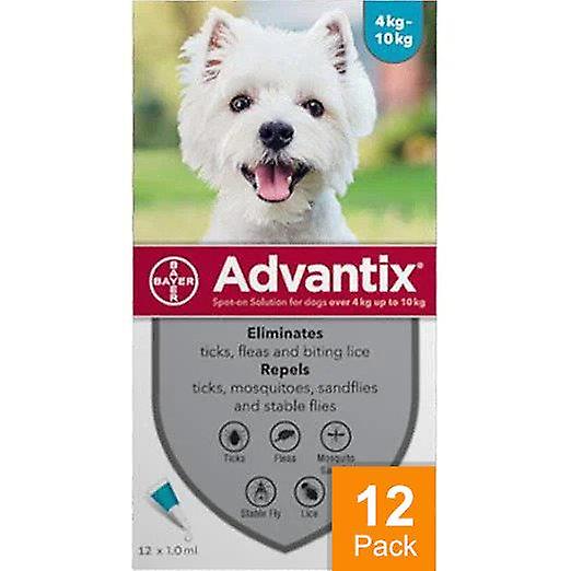 アドバンティクスドッグス4-10kg(8.8-22ポンド) - 12パック