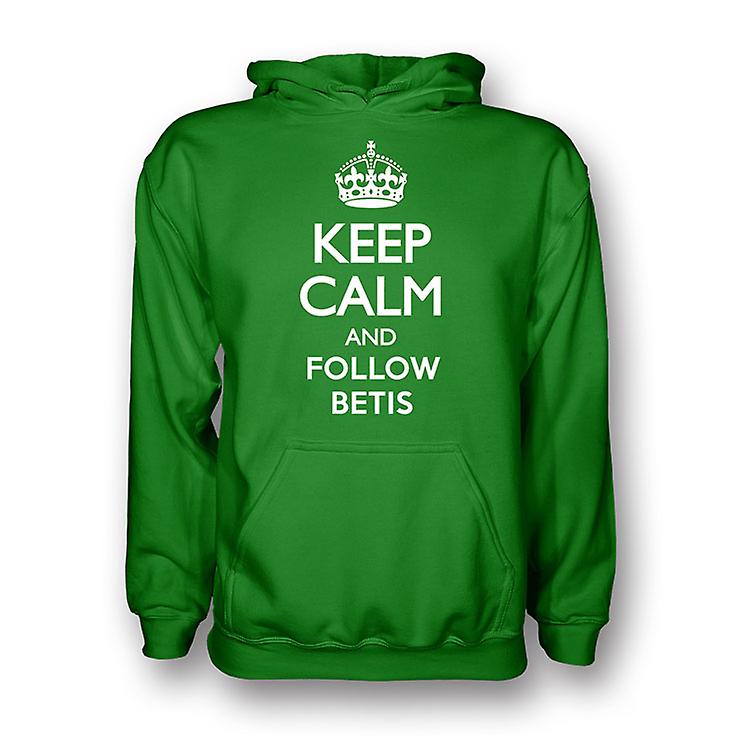 Keep Calm And Follow Real Betis Hoody (green)