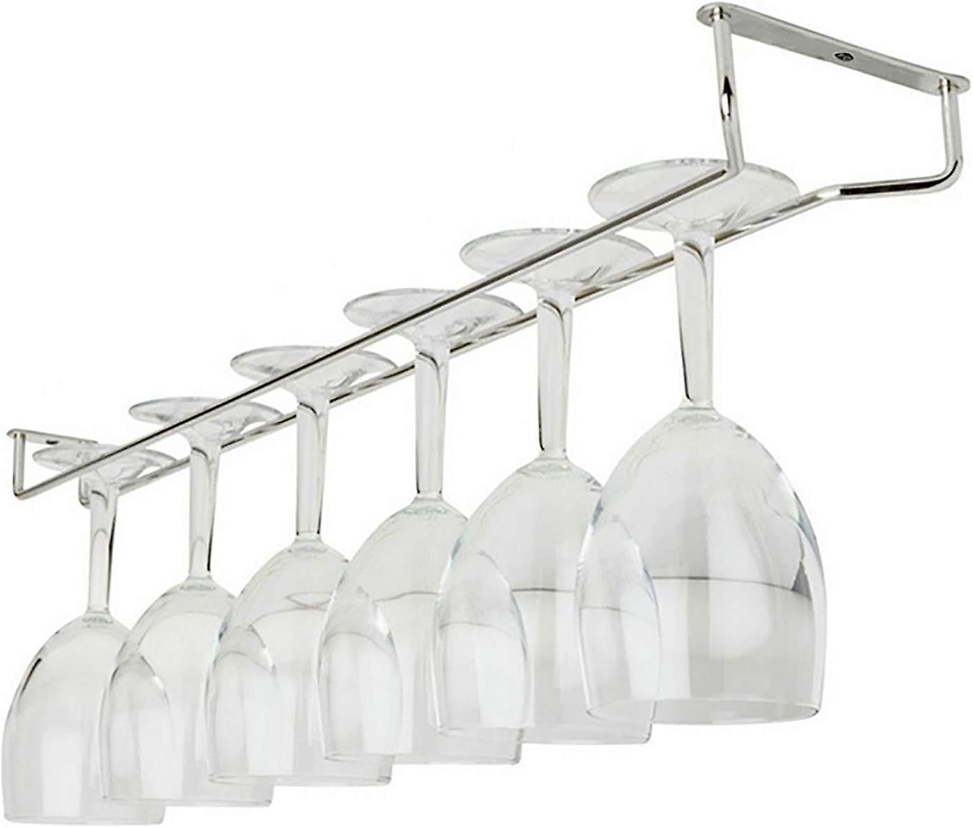 Wine Glass Kitchen Under Fixing Wall Rack Holders Hanger Cup Holder(21")