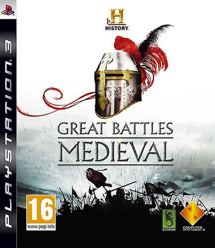 Great Battles Medieval (PS3) - New & Sealed