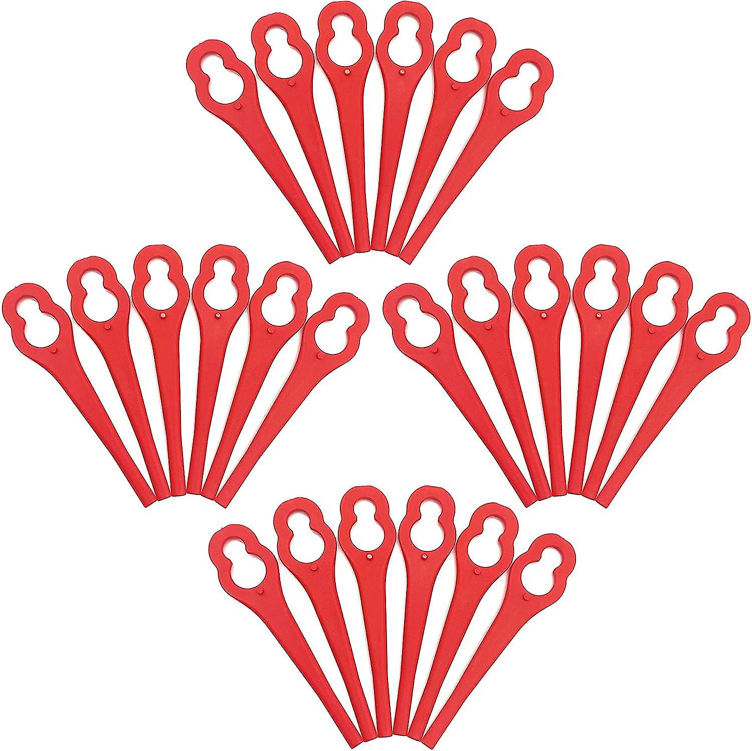 50pcs Plastic Replacement Blades Compatible For Vonhaus Grass Trimmer