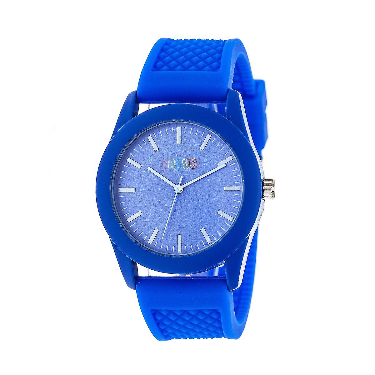 Crayo Storm Unisex Watch-Blå