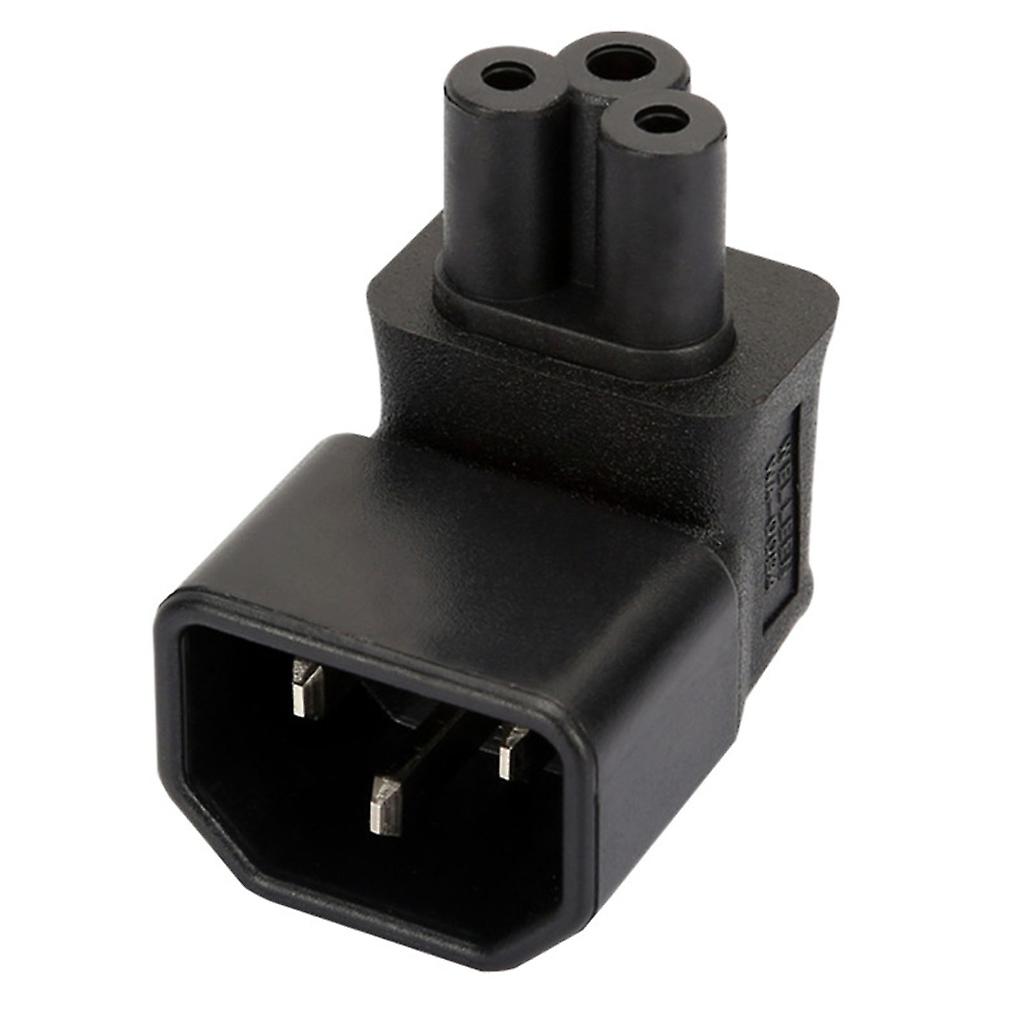 3Pin IEC320 C14 to IEC320-C5/C7/Nema 5-15R Power Supply Adapter Socket Adapter