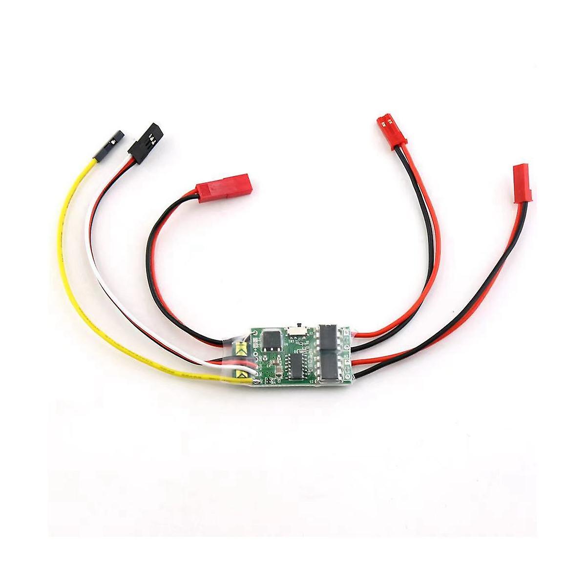 Dual Way Brushed Esc 2S-3S 5A Esc Speed Control for Rc Model Boat Tank 130 180 Brushed Motor Spare